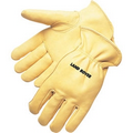 Premium Golden Grain Deerskin Driver Glove
